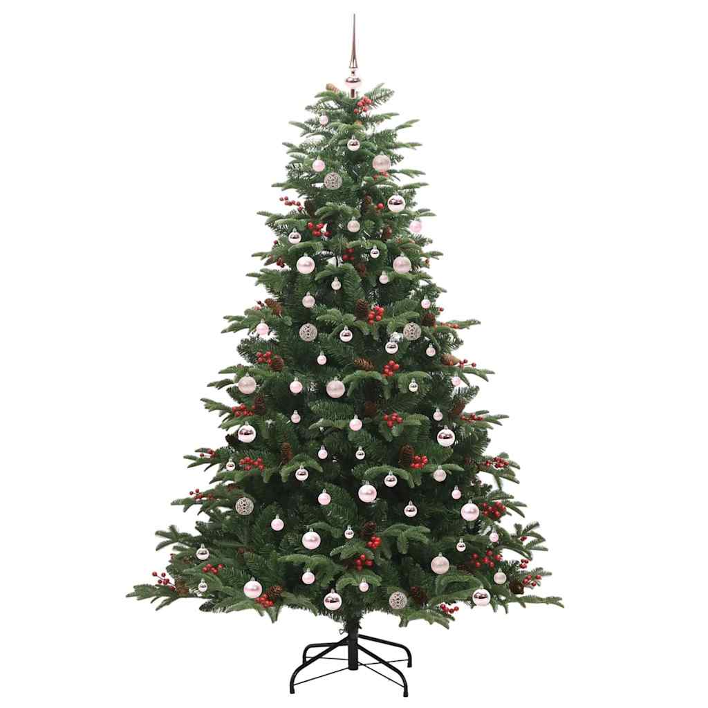 Umjetno božićno drvce Zelena 240 cm PVC i Metal i Plastika