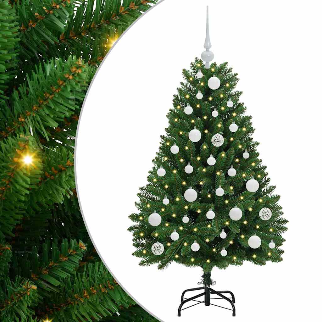 Umjetno božićno drvce Zelena 120 cm PVC i metal