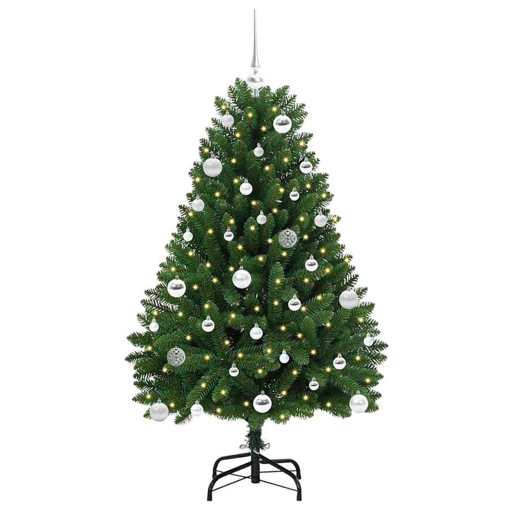 Umjetno božićno drvce 150 cm 150 LED lampica Topla bijela