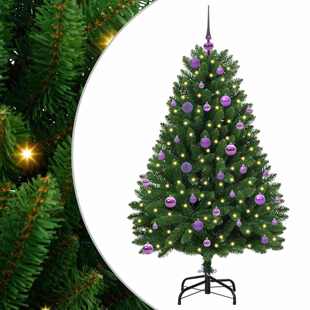 Umjetno božićno drvce 150 cm 150 LED lampica Topla bijela