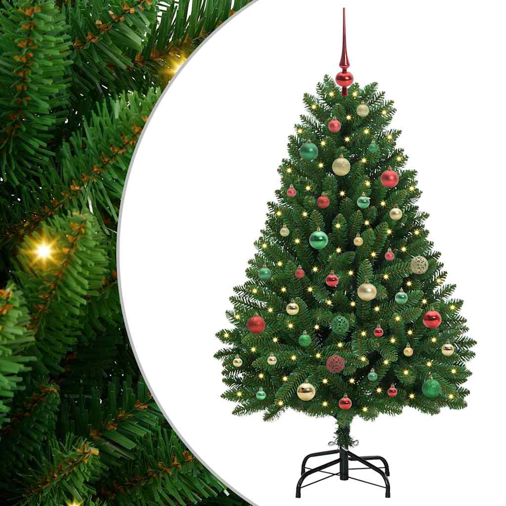 Umjetno božićno drvce 150 cm 150 LED lampica Topla bijela