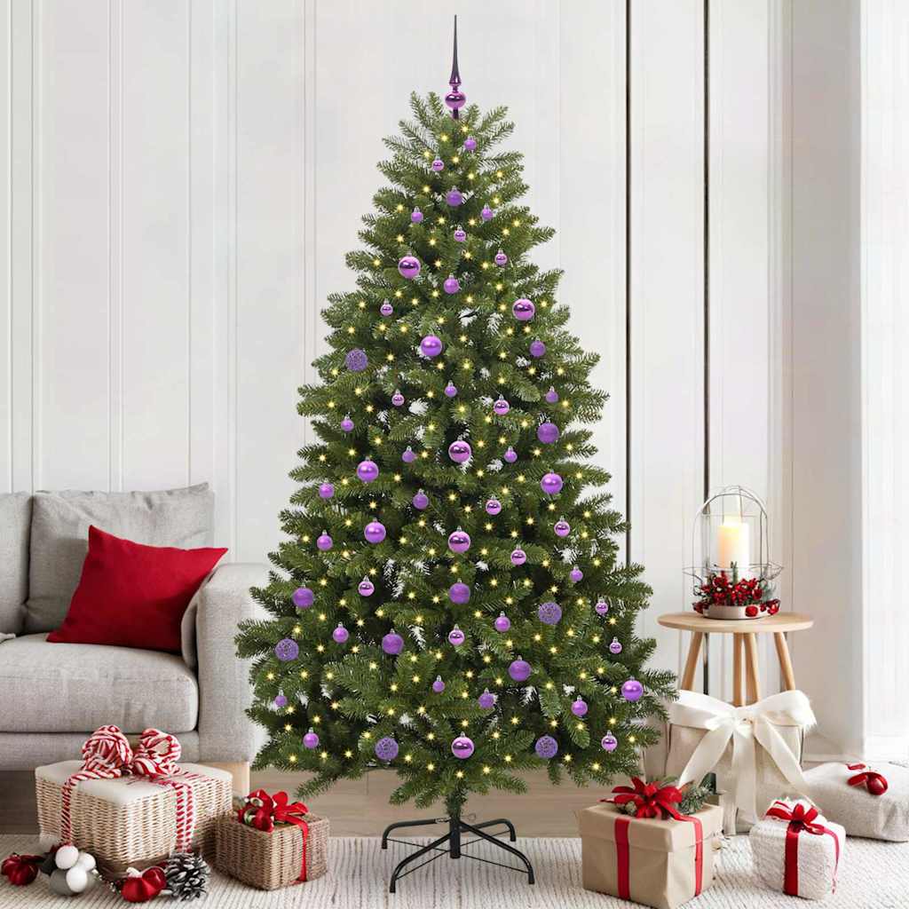 Umjetno božićno drvce 210 cm 300 LED lampica Topla bijela