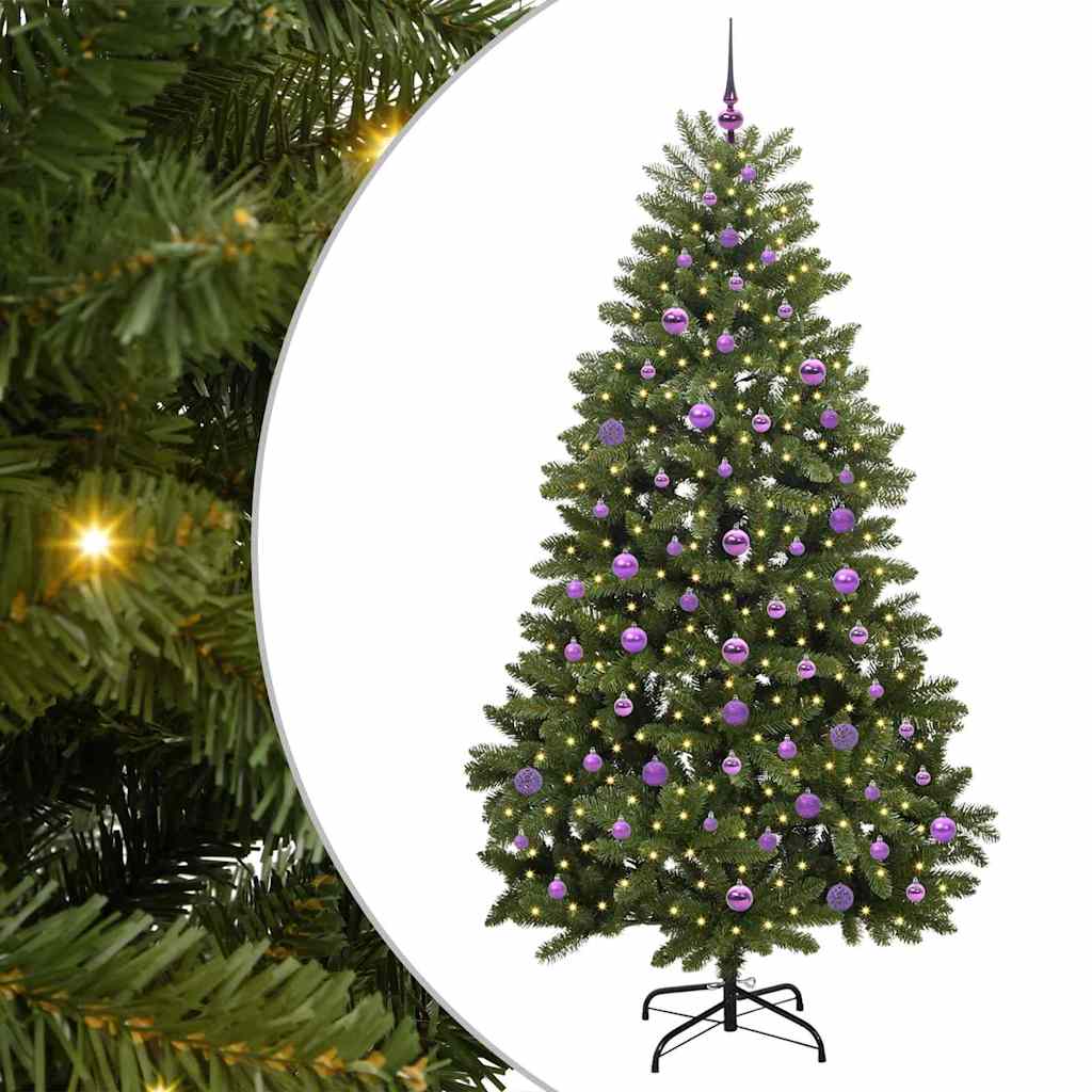 Umjetno božićno drvce Zelena 210 cm PVC i metal
