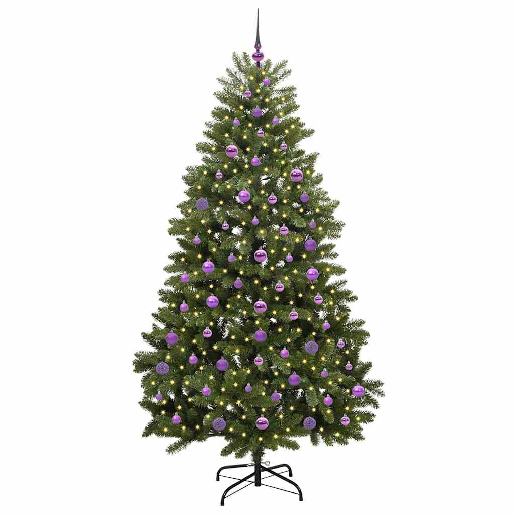 Umjetno božićno drvce 210 cm 300 LED lampica Topla bijela