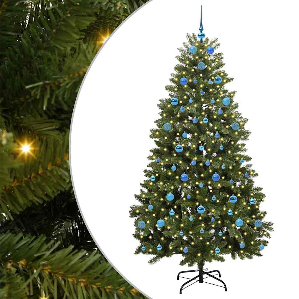 Umjetno božićno drvce Zelena 210 cm PVC i metal