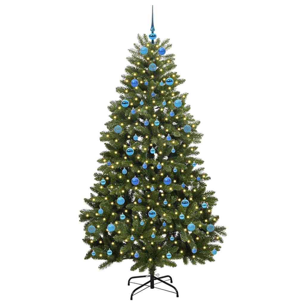 Umjetno božićno drvce Zelena 210 cm PVC i metal