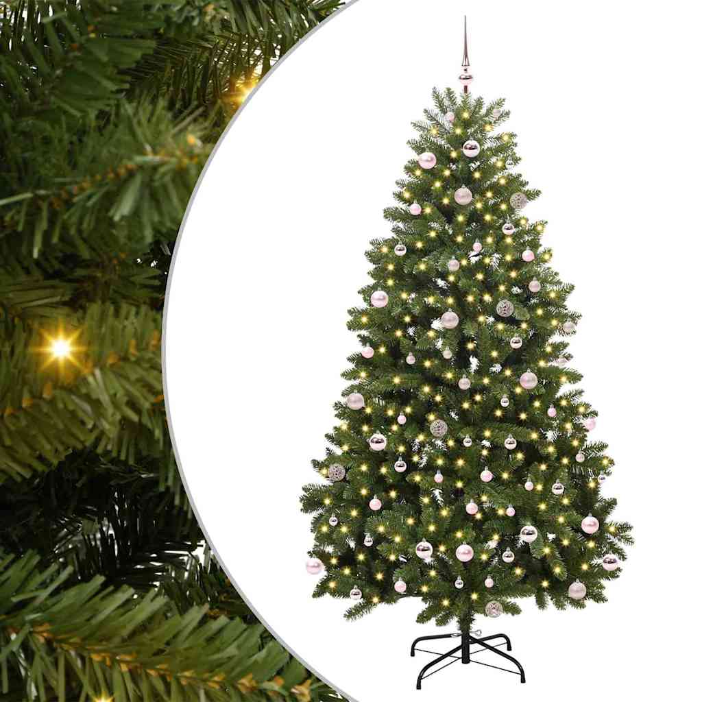 Umjetno božićno drvce Zelena 240 cm PVC i metal