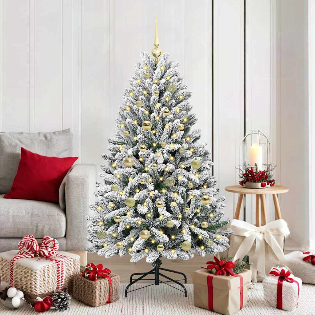 Umjetno božićno drvce 150 cm 150 LED lampica Topla bijela