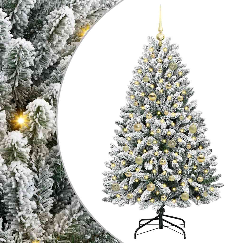 Umjetno božićno drvce 150 cm 150 LED lampica Topla bijela