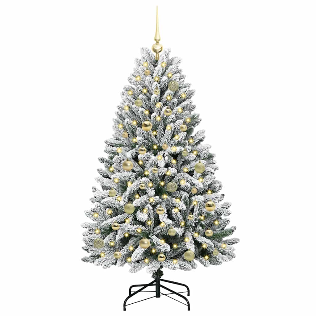 Umjetno božićno drvce 150 cm 150 LED lampica Topla bijela