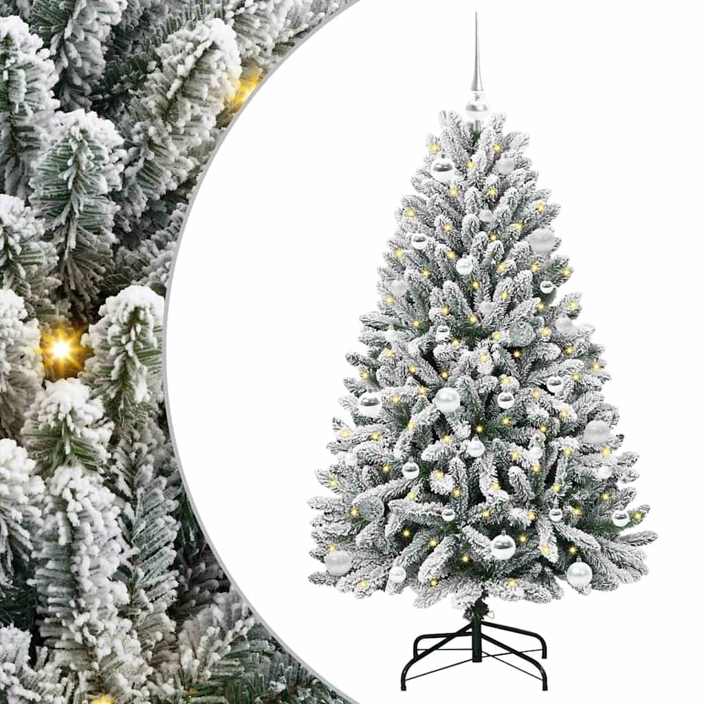 Umjetno božićno drvce 150 cm 150 LED lampica Topla bijela