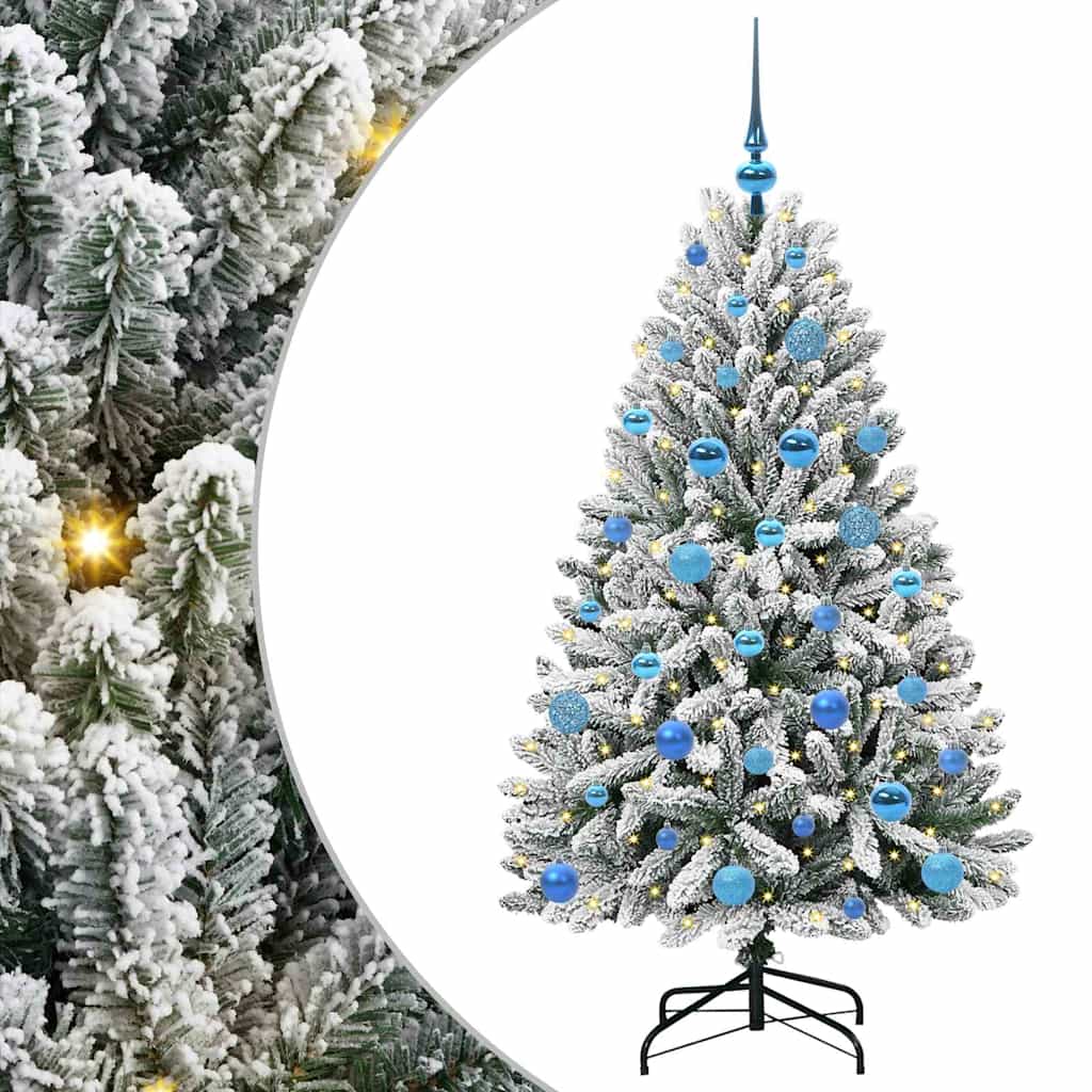 Umjetno božićno drvce 150 cm 150 LED lampica Topla bijela