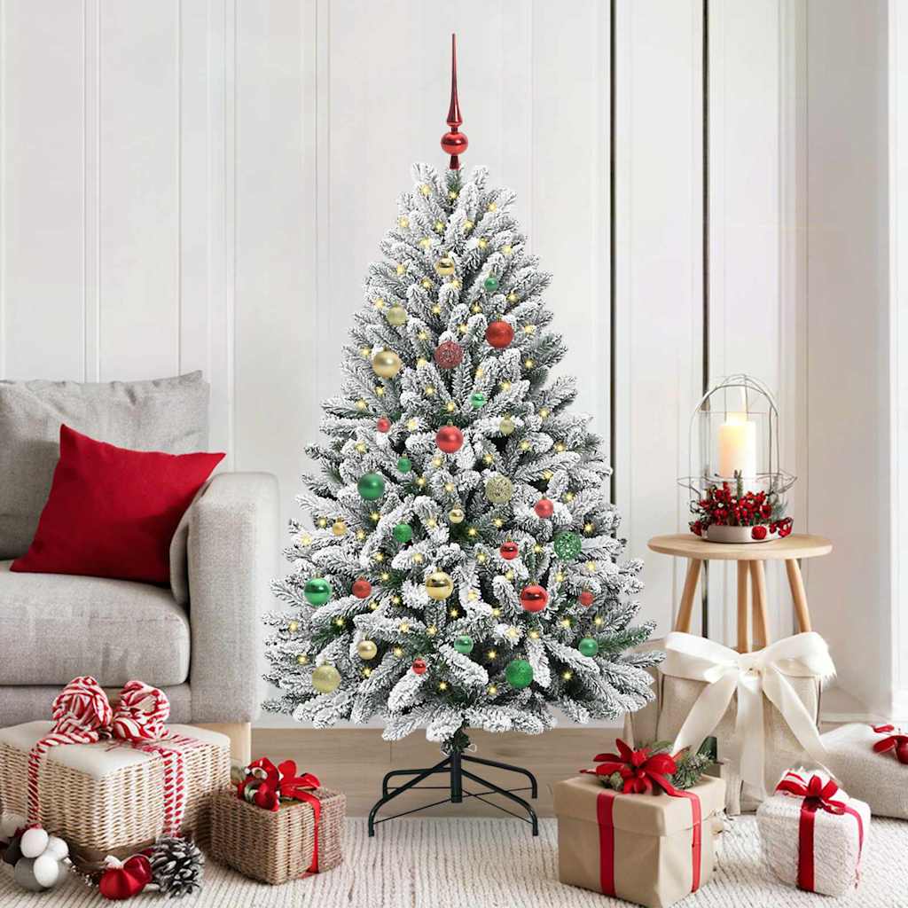 Umjetno božićno drvce 150 cm 150 LED lampica Topla bijela