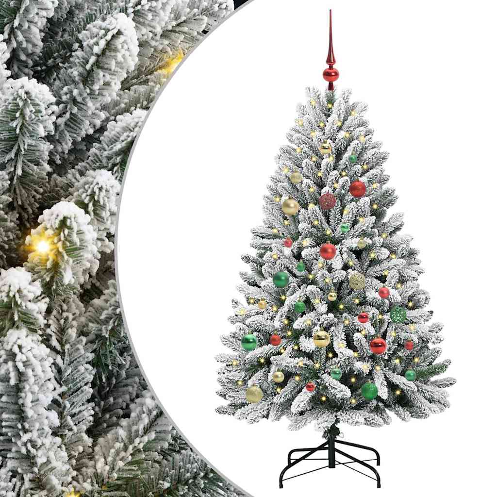 Umjetno božićno drvce 150 cm 150 LED lampica Topla bijela