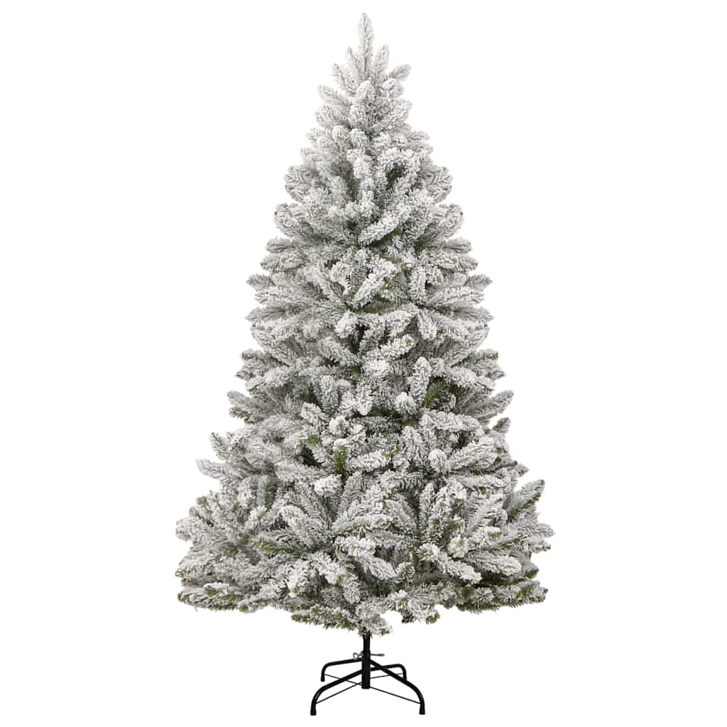 Umjetno božićno drvce Zelena i bijela 270 cm PVC i metal