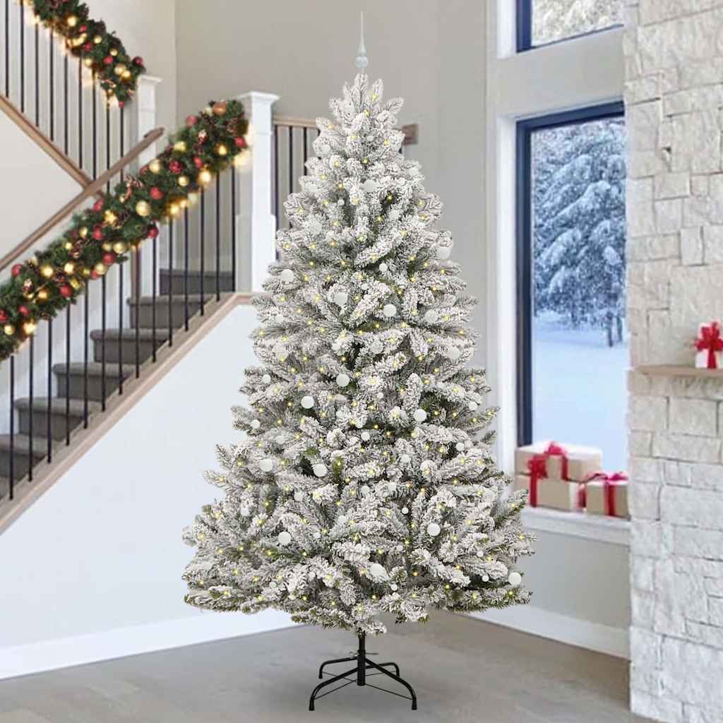 Umjetno božićno drvce 300 cm 300 LED lampica Topla bijela