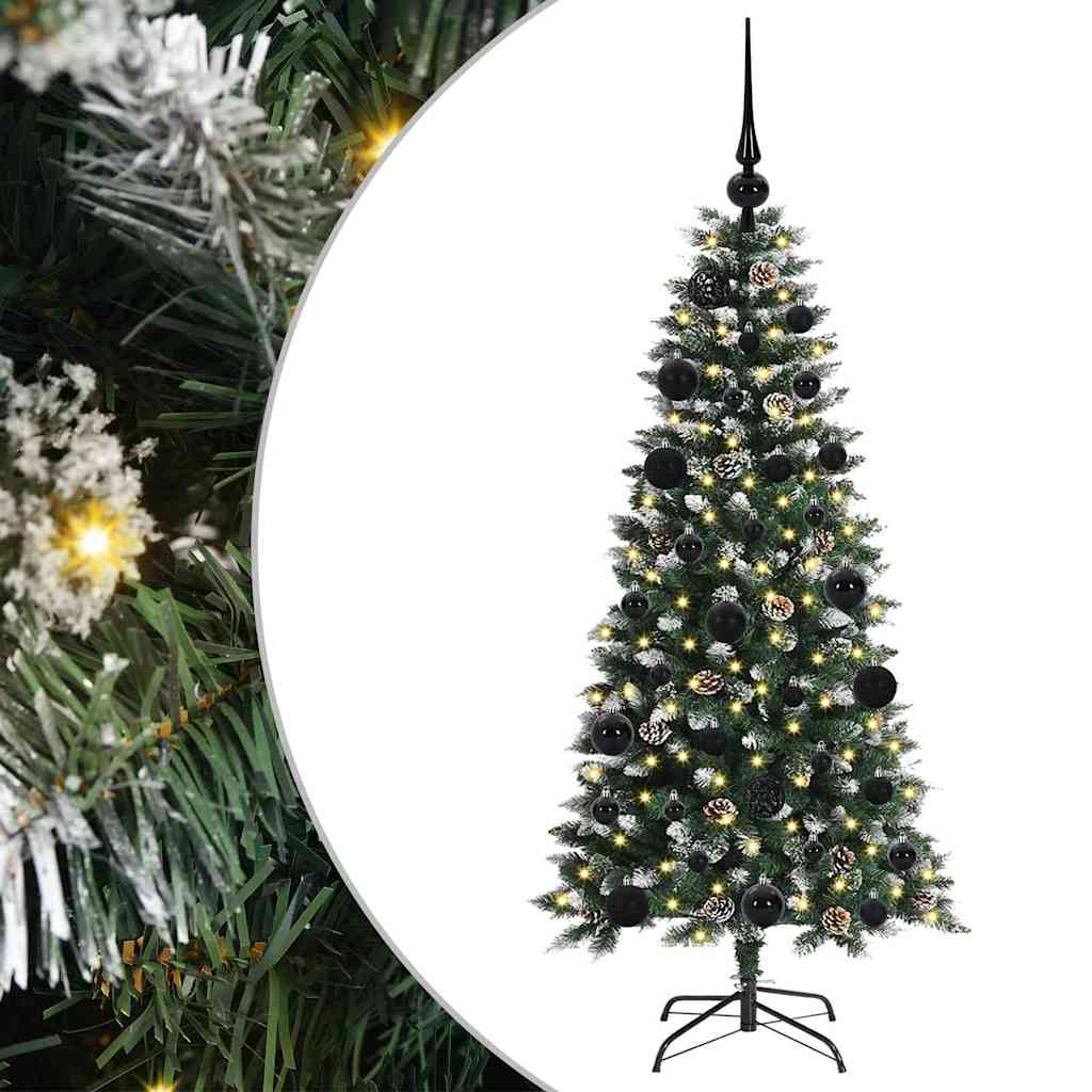 Umjetno božićno drvce Zelena 120 cm PVC, Plastika i Čelik