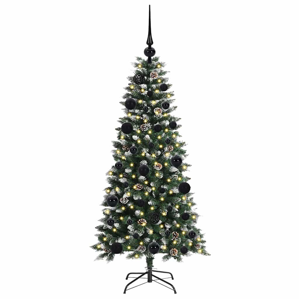 Umjetno božićno drvce Zelena 120 cm PVC, Plastika i Čelik