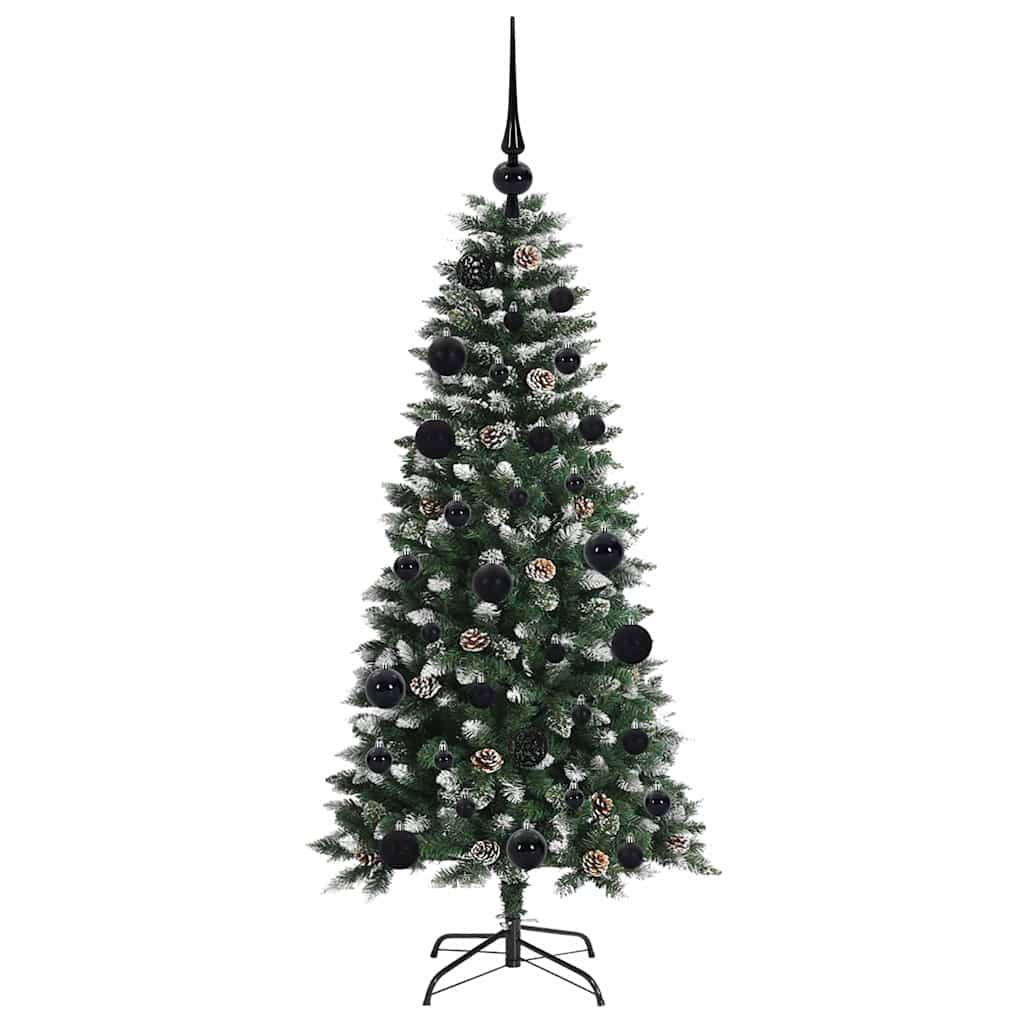 Umjetno božićno drvce Zelena 120 cm PVC, Plastika i Čelik