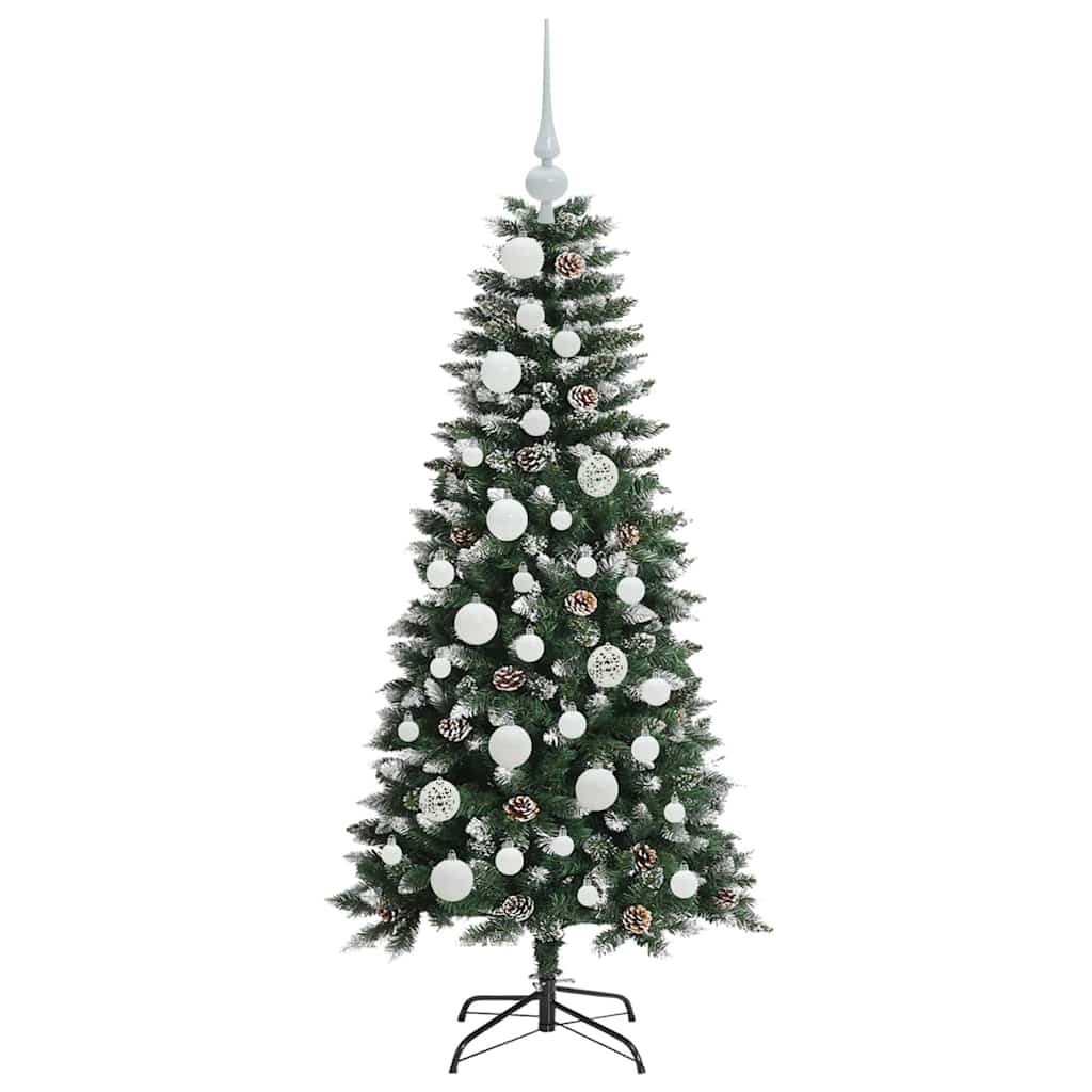 Umjetno božićno drvce Zelena 120 cm PVC, Plastika i Čelik