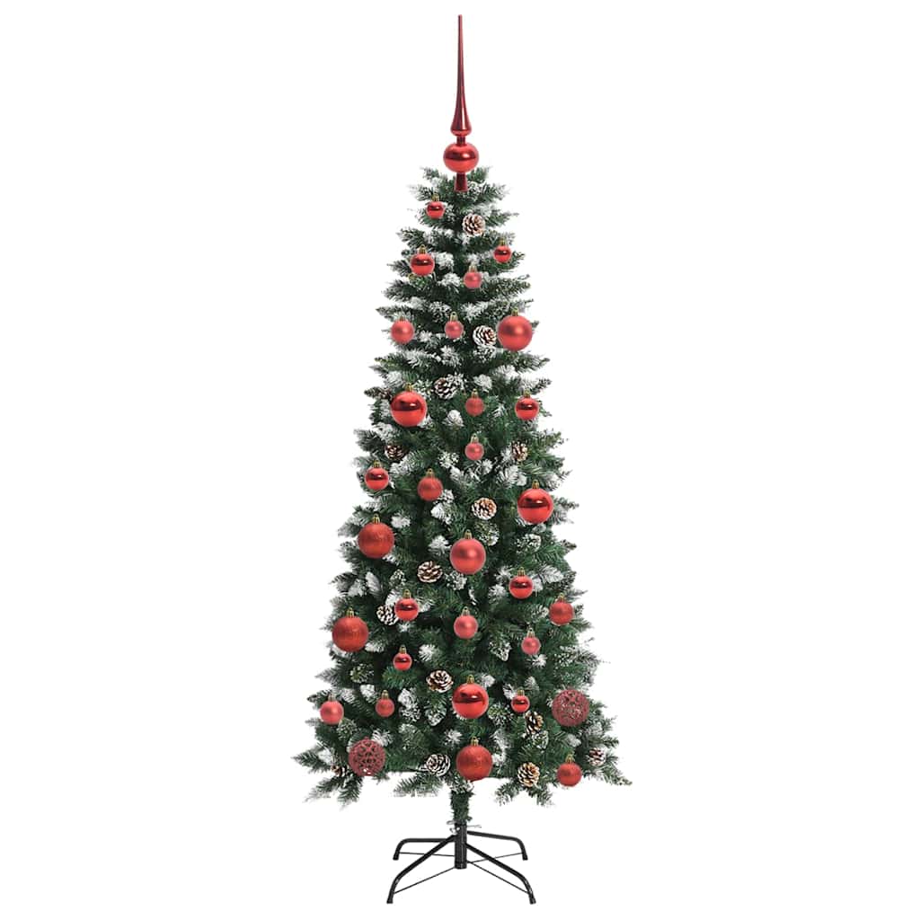 Umjetno božićno drvce Zelena 150 cm PVC, Plastika i Čelik