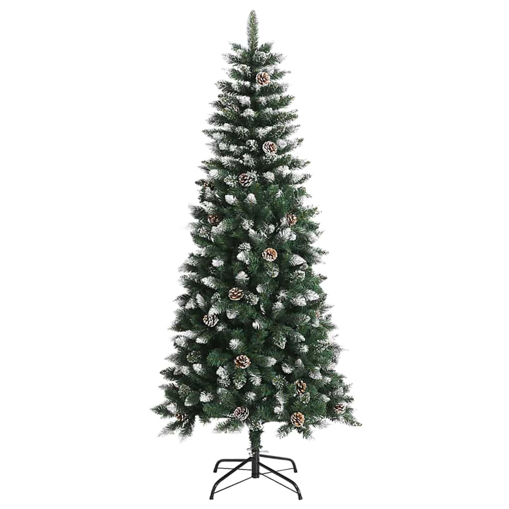 Umjetno božićno drvce Zelena 150 cm PVC, Plastika i Čelik