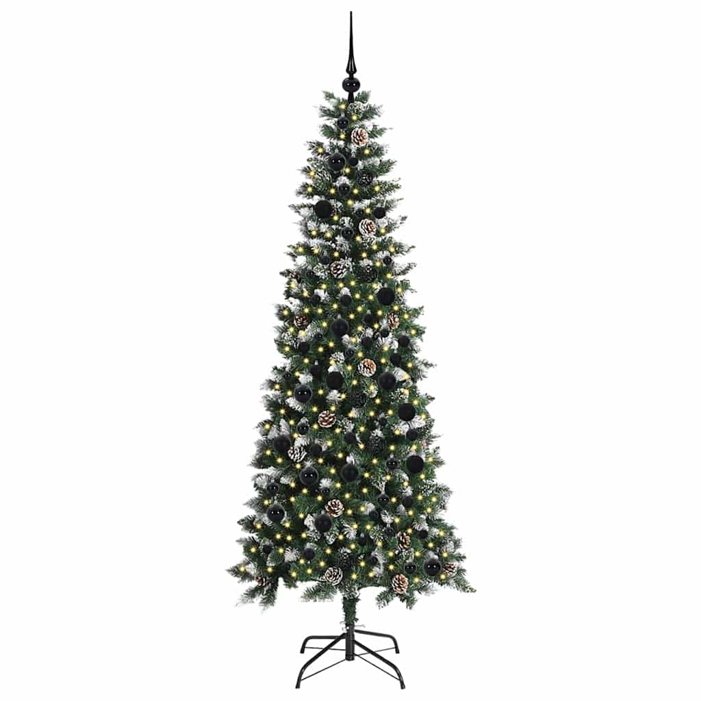 Umjetno božićno drvce Zelena 210 cm PVC, Plastika i Čelik