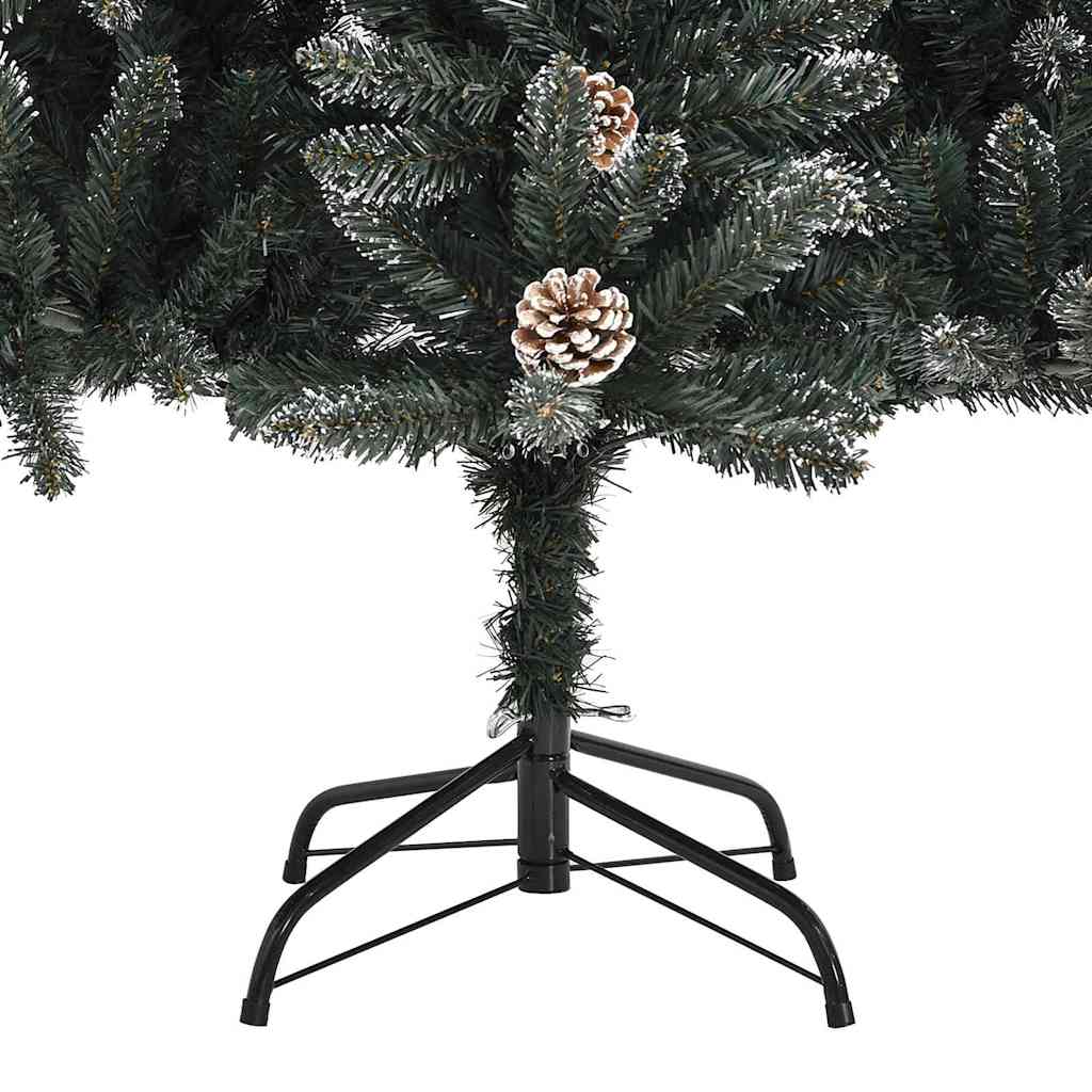 Umjetno božićno drvce Zelena 180 cm PVC, Plastika i Čelik