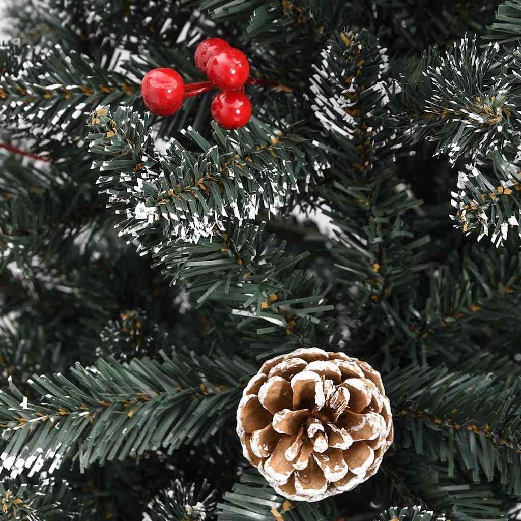 Umjetno božićno drvce Zelena 240 cm PVC, Plastika i Čelik
