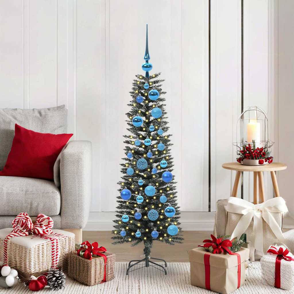 Umjetno božićno drvce Zelena 120 cm PVC, Plastika i Čelik