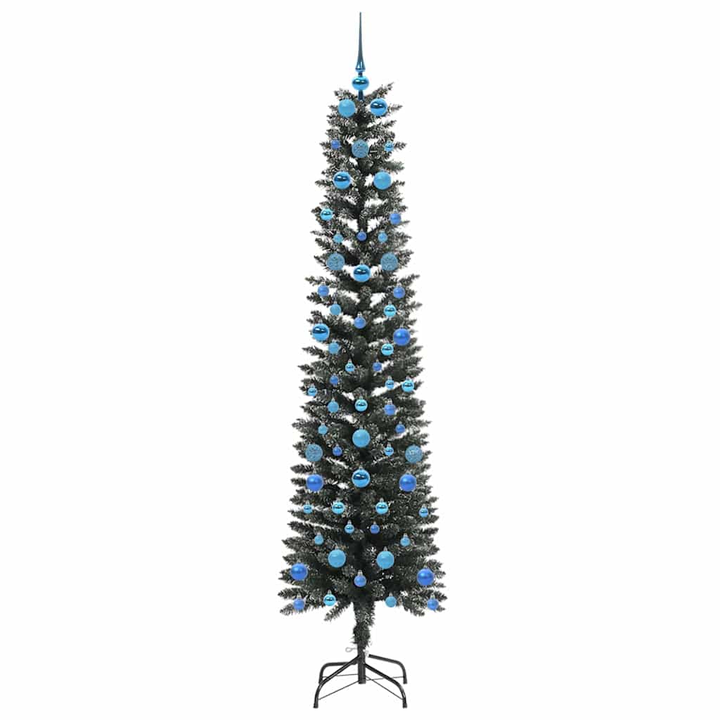Umjetno božićno drvce Zelena 210 cm PVC, Plastika i Čelik