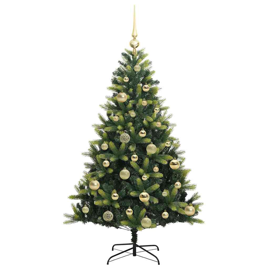 Umjetno rasklopivo božićno drvce 150 LED-a Zelena 120 cm