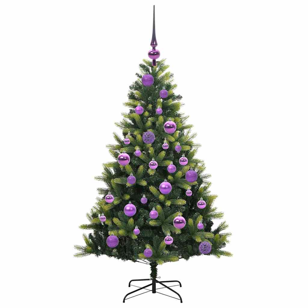 Umjetno rasklopivo božićno drvce 150 LED-a Zelena 120 cm