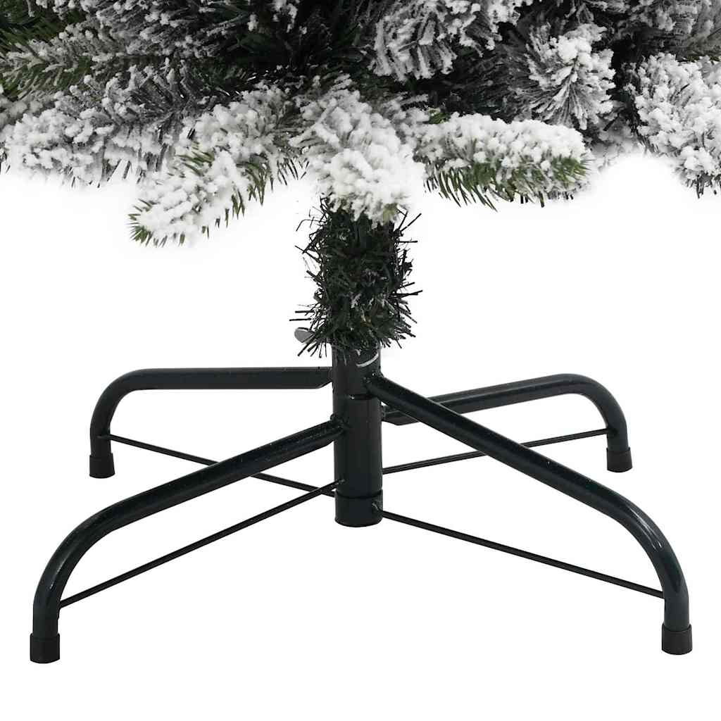 Umjetno božićno drvce Bijelo 150 cm PVC i Metal i Plastika