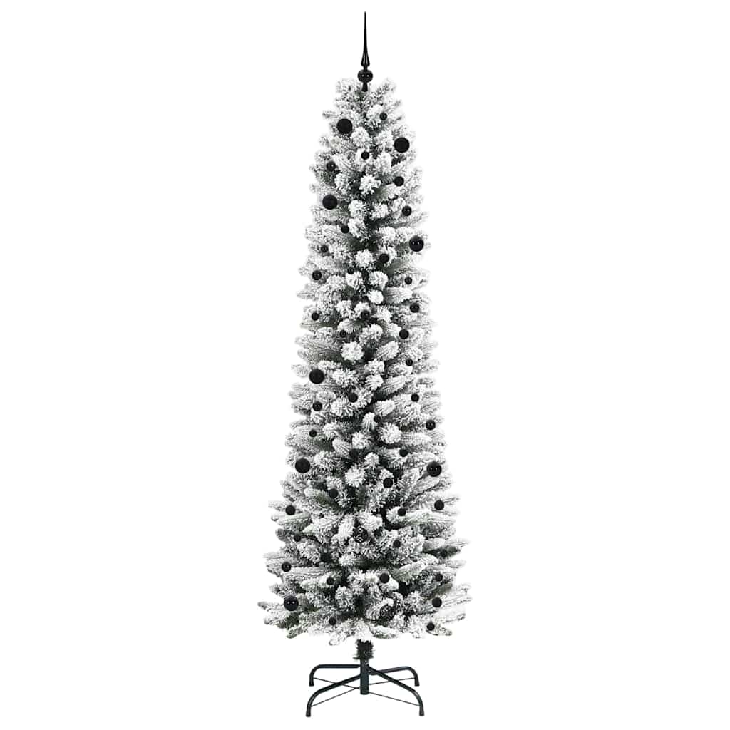 Umjetno božićno drvce Bijela 240 cm PVC i Metal i Plastika