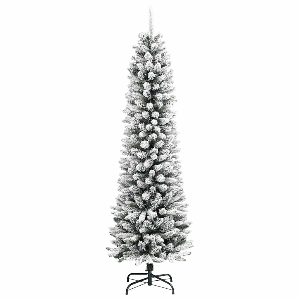 Umjetno božićno drvce Bijelo 240 cm PVC i Metal i Plastika