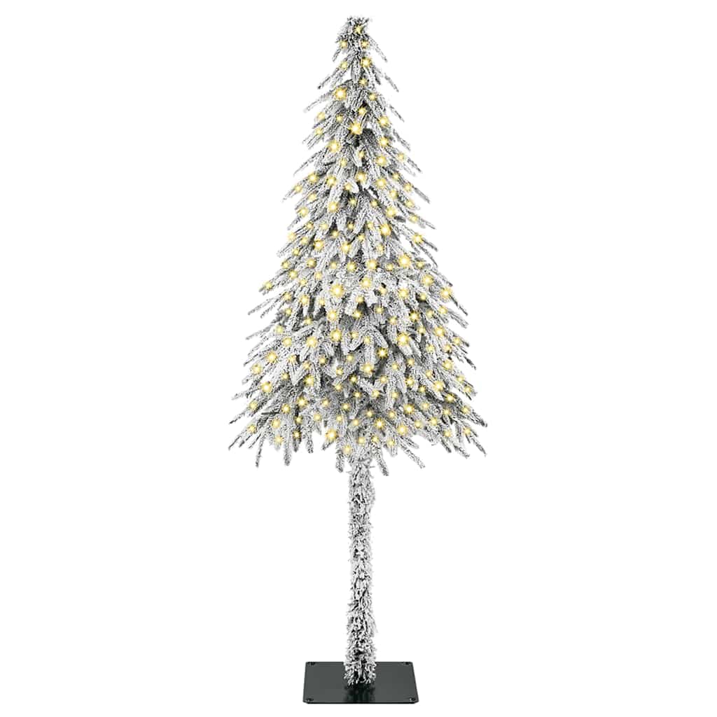 Božićno drvce s 300 LED svjetlima Bijelo 180 cm PE i čelik