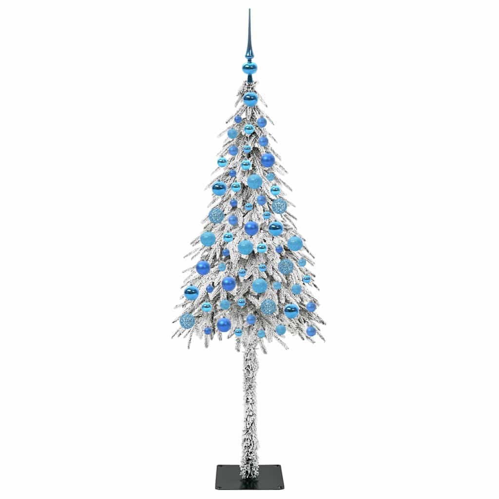 Božićno drvce s 300 LED svjetlima Bijelo 180 cm PE i čelik