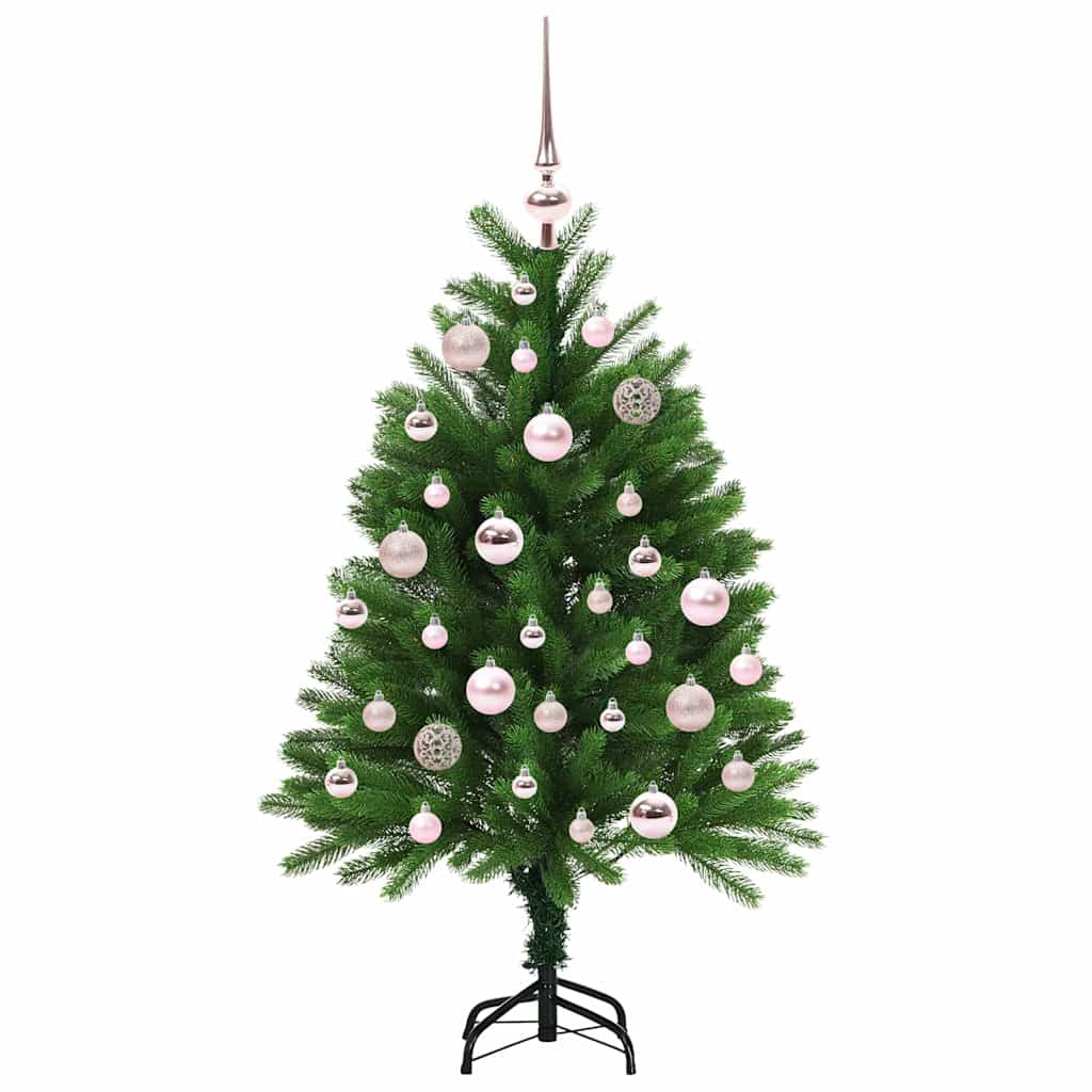 Božićno drvce s 150 LED svjetlima s stalakom Zelena 120 cm PE