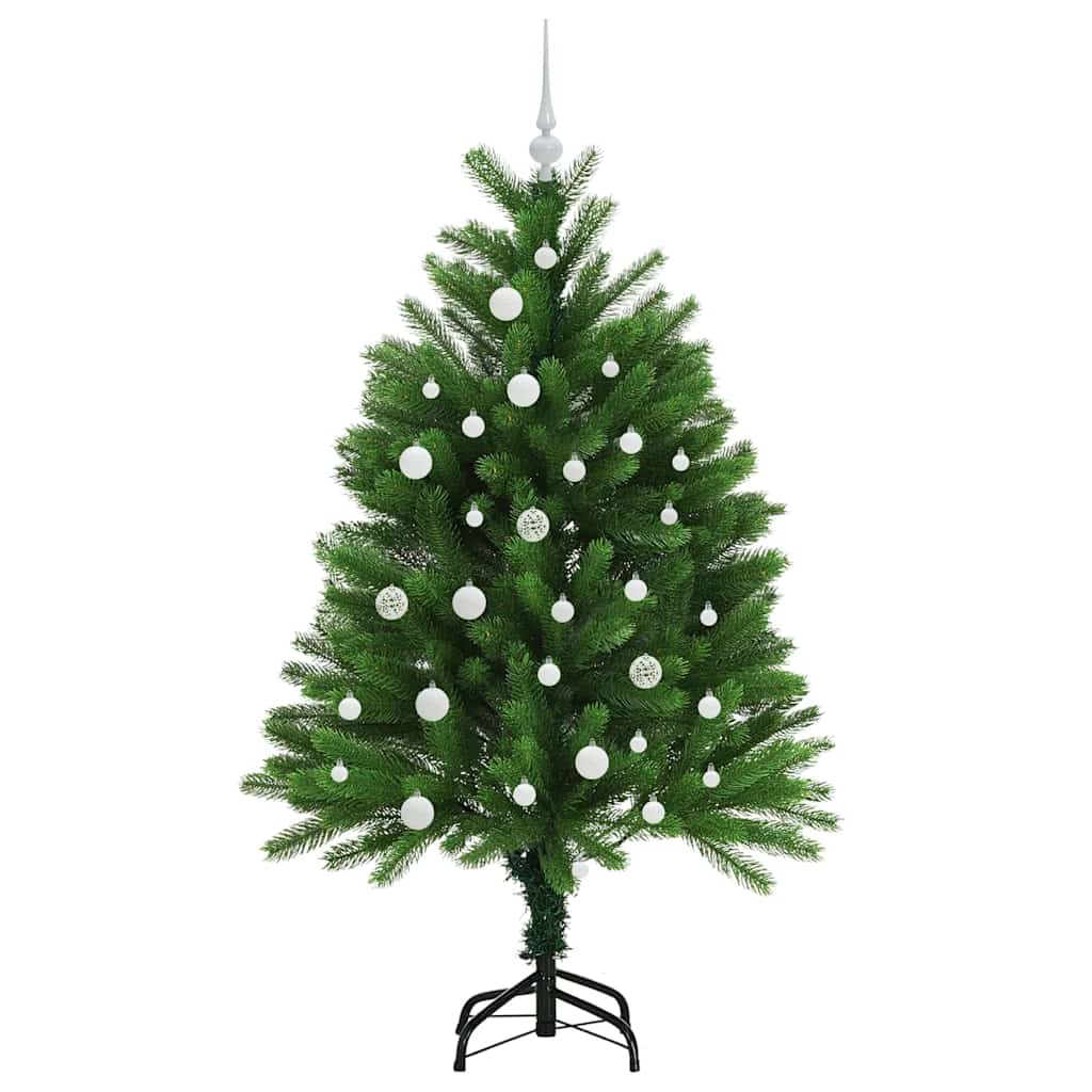 Božićno drvce s 150 LED svjetlima s stalakom Zelena 120 cm PE