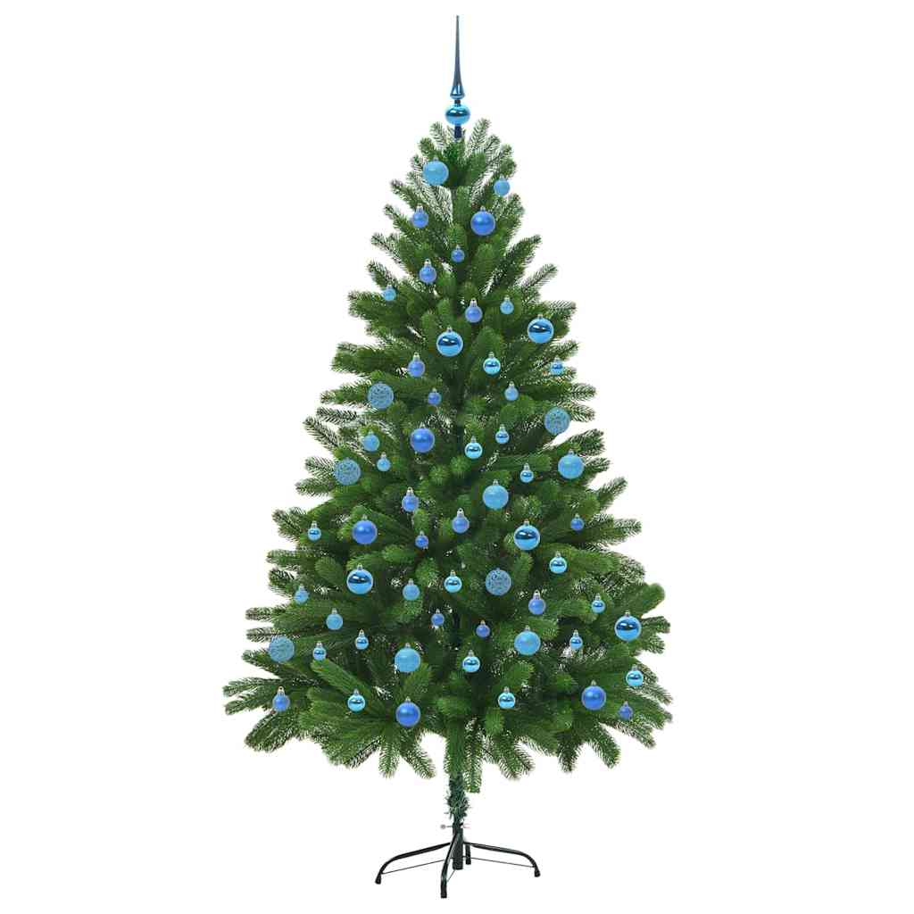 Božićno drvce s 300 LED svjetlima s stalakom Zelena 180 cm PE