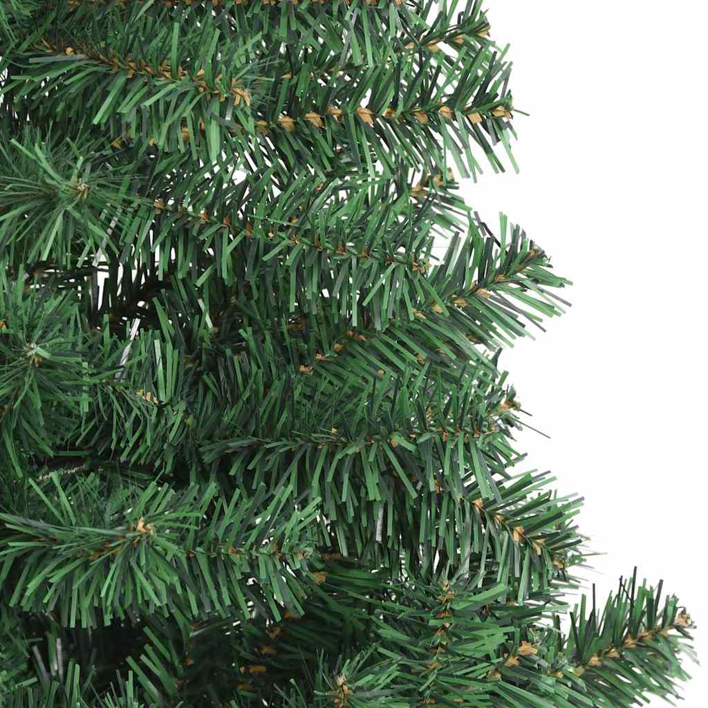 Božićno drvce s 300 LED svjetlima s stalakom Zelena 240 cm PVC