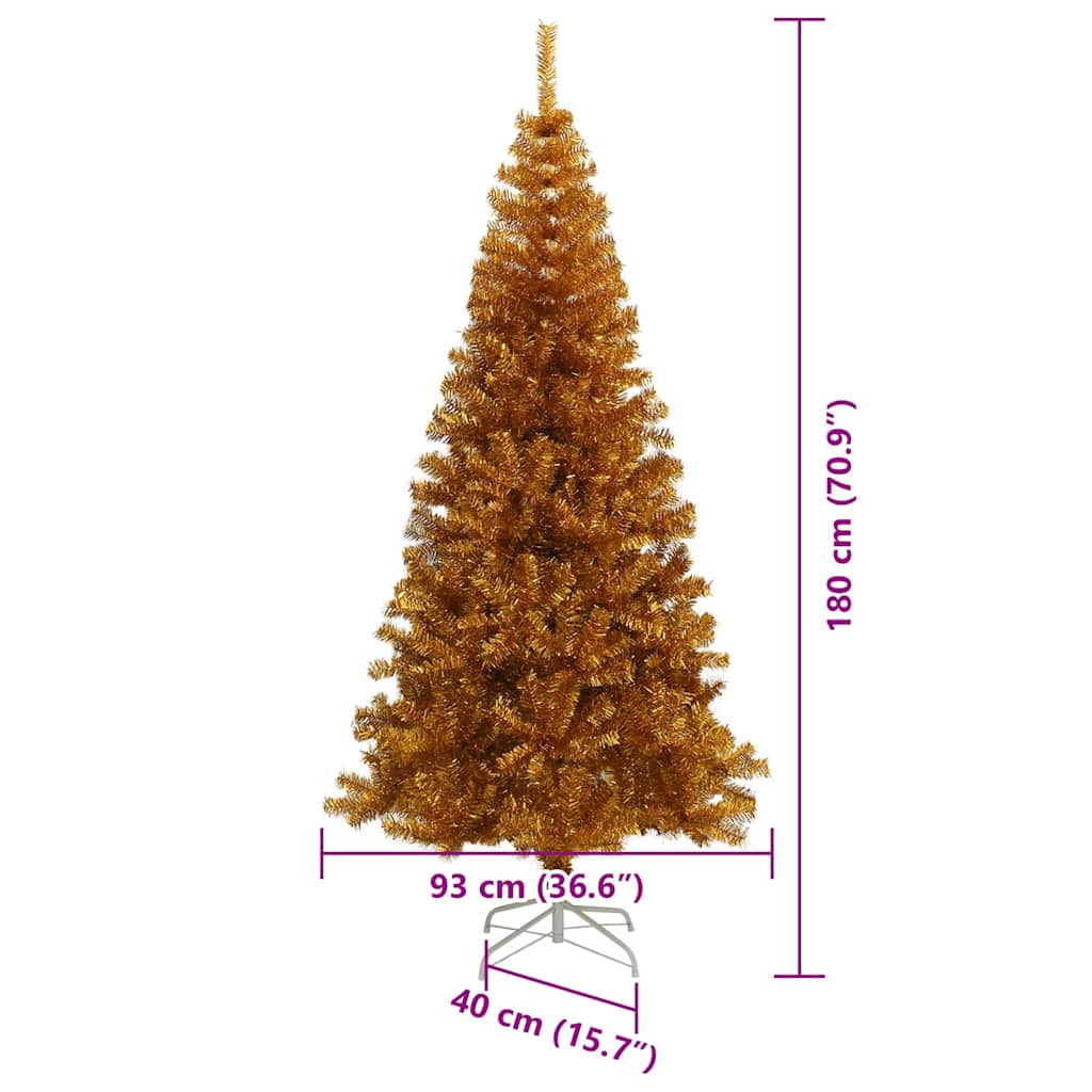 Božićno drvce Zlatno 180 cm PET