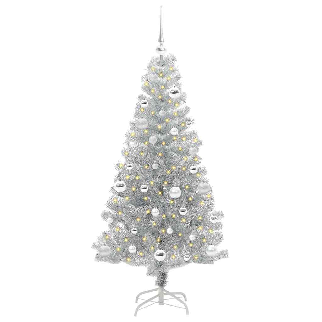 Božićno drvce Srebrno 150 cm PET