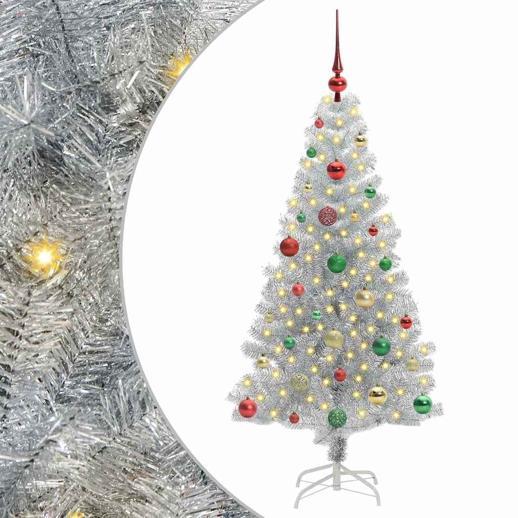 Božićno drvce Srebrno 150 cm PET