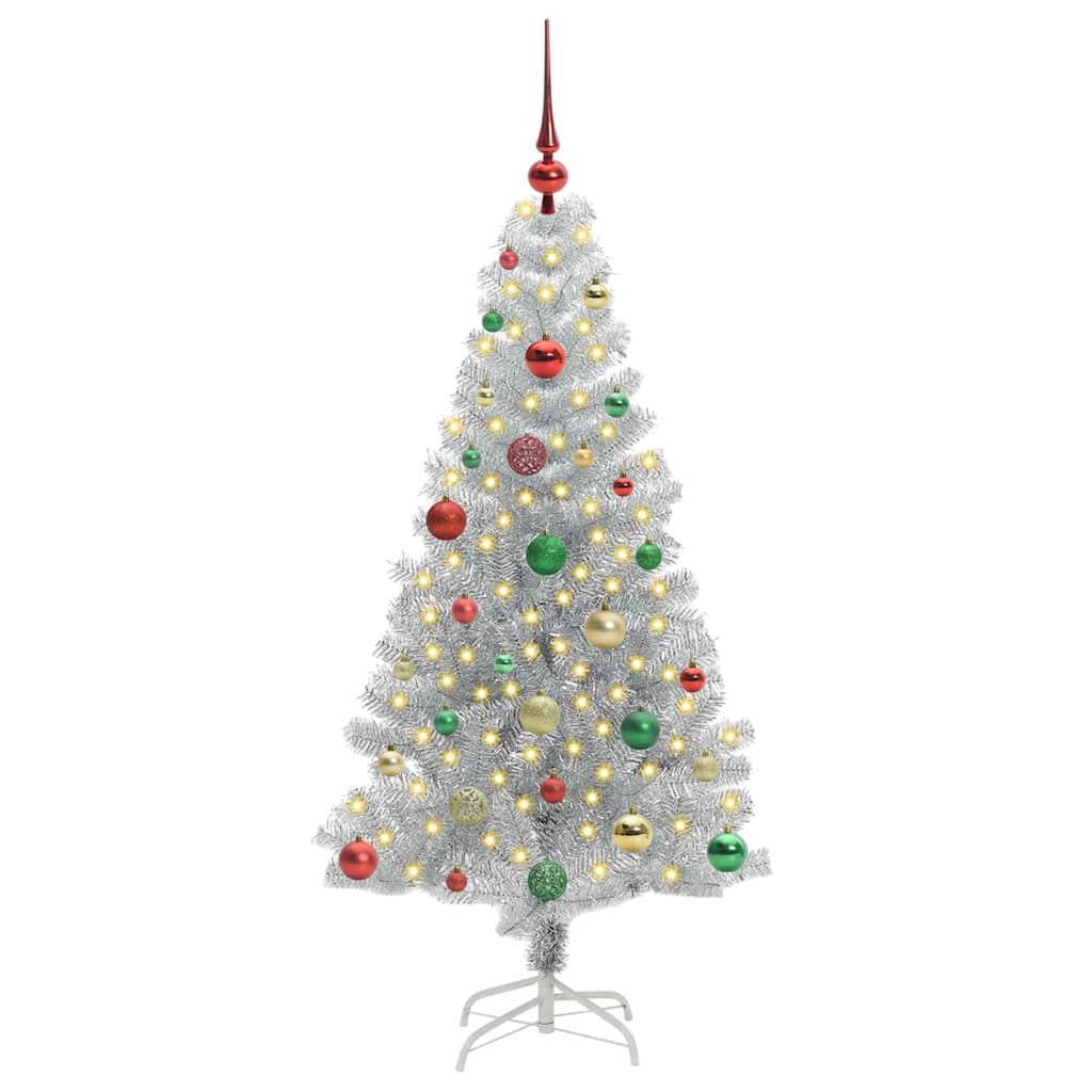 Božićno drvce Srebrno 150 cm PET