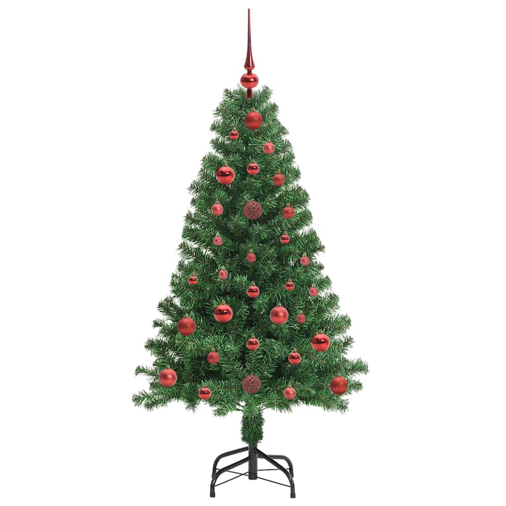 Umjetno božićno drvce Zelena 120 cm PVC i Čelik i Plastika