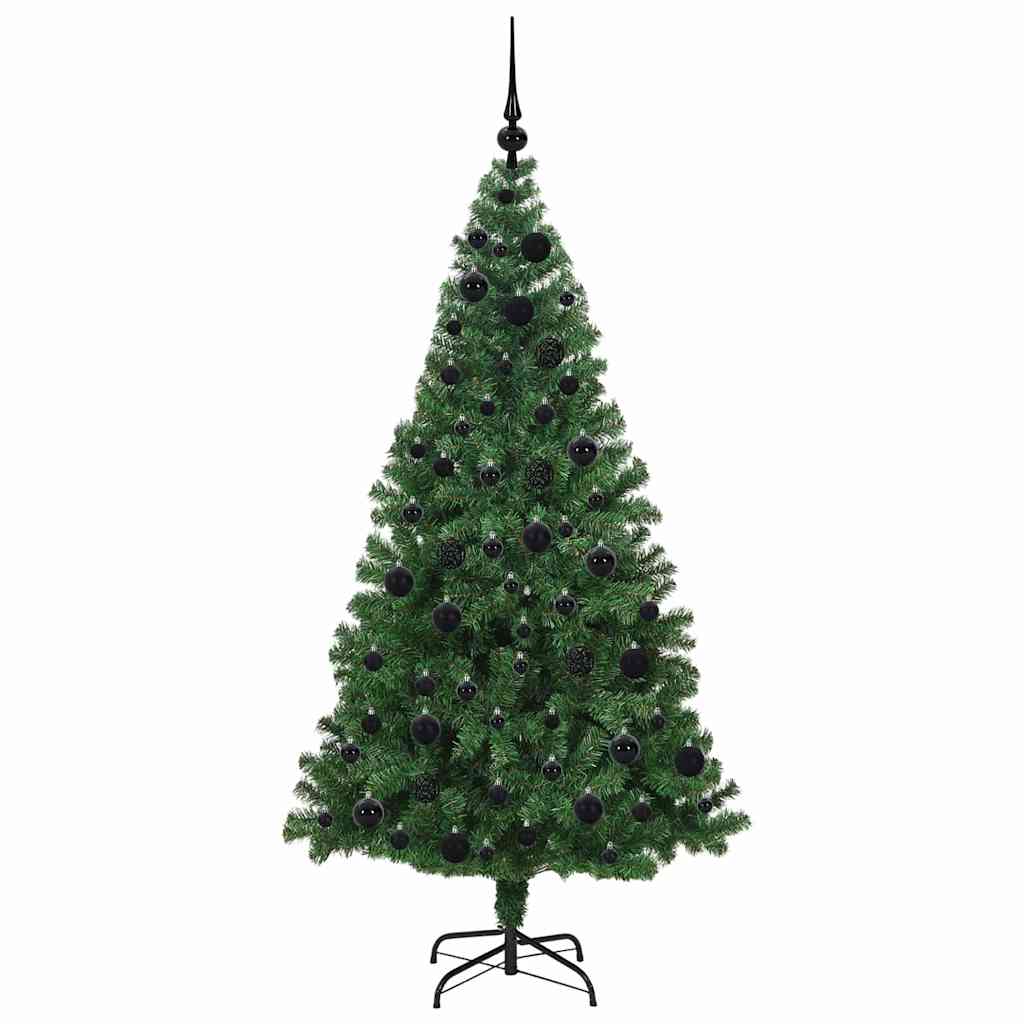 Umjetno božićno drvce Zelena 180 cm PVC i Čelik i Plastika