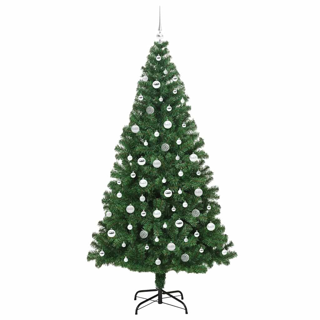 Umjetno božićno drvce Zelena 210 cm PVC i Čelik i Plastika