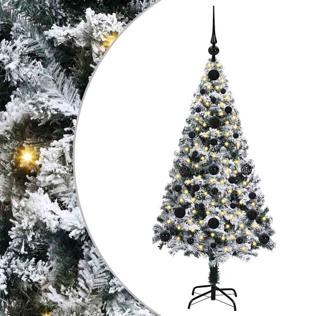 Umjetno božićno drvce Bijelo 120 cm PVC i Čelik i Plastika